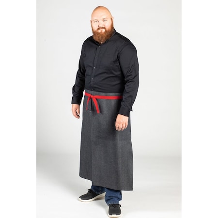 Uncommon Threads 3105-King Pin Bistro Pinstripe Denm 3105-75W3